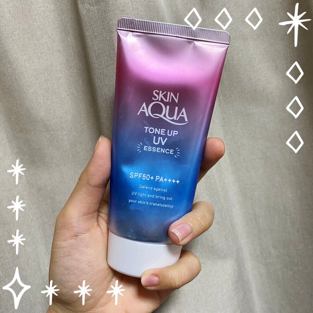 スキンアクア トーンアップUVエッセンス/スキンアクア/日焼け止めクリームを使ったクチコミ(1枚目)