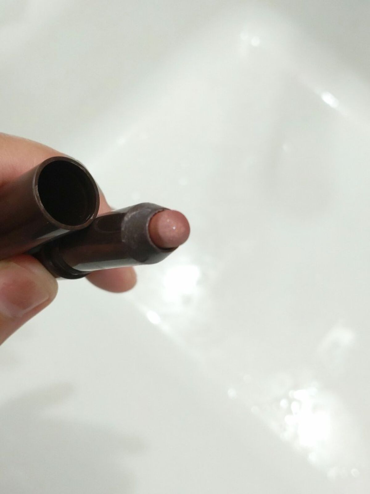 グリームオンフィットシャドウ GF02 エッグカップ/excel/スティックアイシャドウを使ったクチコミ（3枚目）