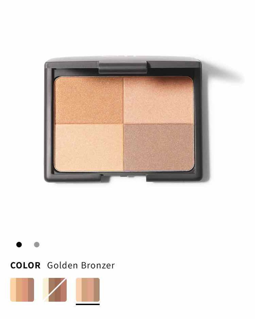 ゴールデンブロンザー/e.l.f. Cosmetics/ブロンザーを使ったクチコミ（2枚目）