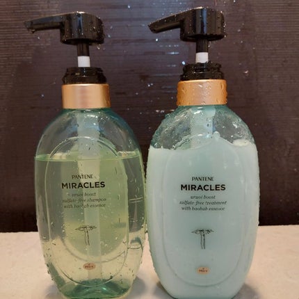ミラクルズ うるおいブースト シャンプー/トリートメント/パンテーン/市販シャンプーを使ったクチコミ(1枚目)