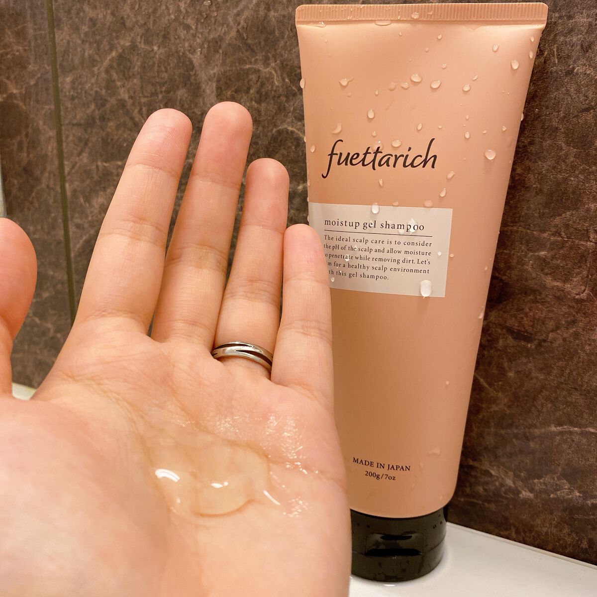 モイストアップ ジェル シャンプー/トリートメント/fuettarich (フエッタリッチ)/サロンシャンプーを使ったクチコミ（2枚目）
