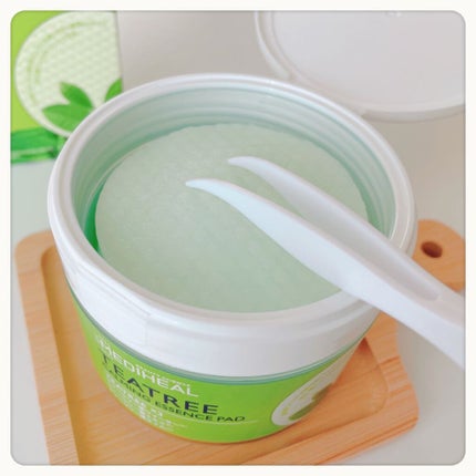 ティーツリーカーミングエッセンスパッド/MEDIHEAL/トナーパッドを使ったクチコミ(3枚目)