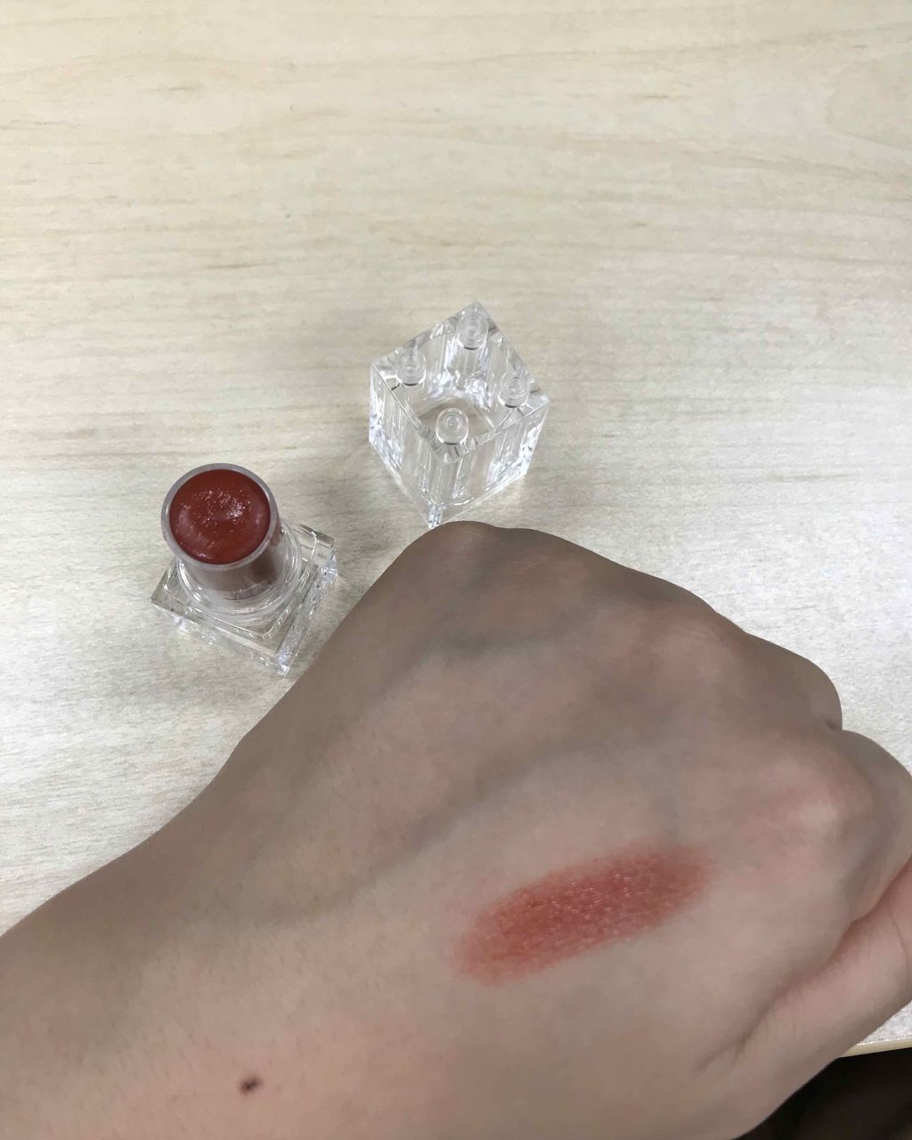 ミニウォータリールージュ/Fujiko/口紅を使ったクチコミ(3枚目)