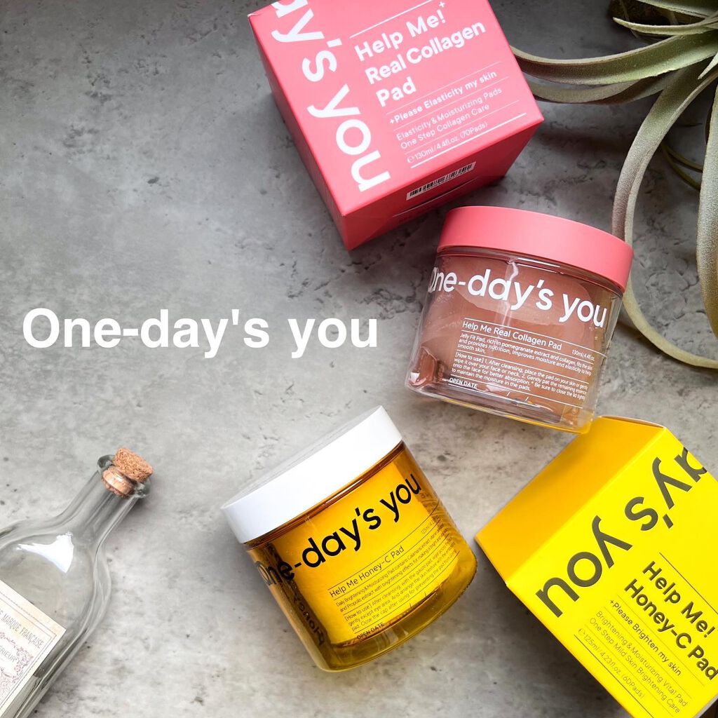 ヘルプミー! ハニーCパッド/One-day's you/トナーパッドを使ったクチコミ（1枚目）