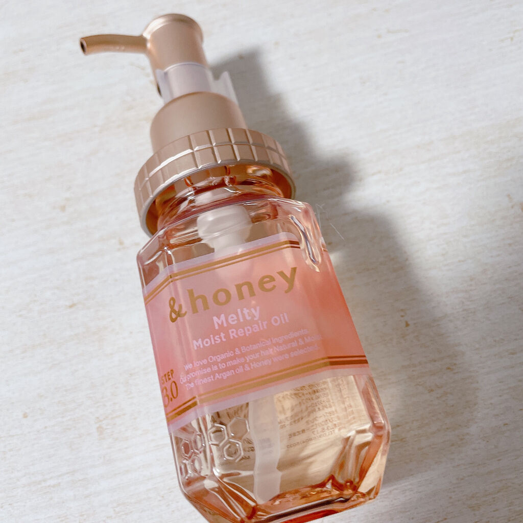 &honey メルティ モイストリペア ヘアオイル 3.0/&honey/ヘアオイルを使ったクチコミ（1枚目）