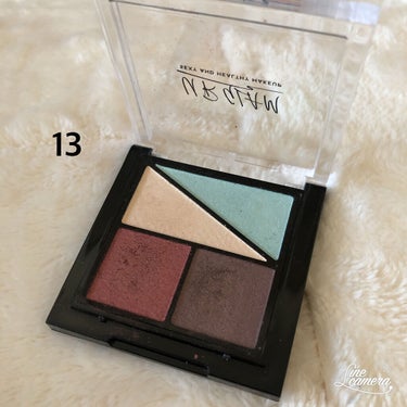 UR GLAM　VELVET EYE COLOR PALETTE/U R GLAM/パウダーアイシャドウを使ったクチコミ（3枚目）