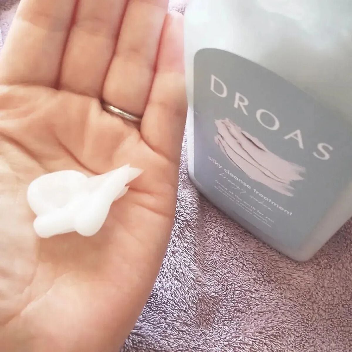 シルキークレンズシャンプー/トリートメント/DROAS/市販シャンプーを使ったクチコミ(4枚目)