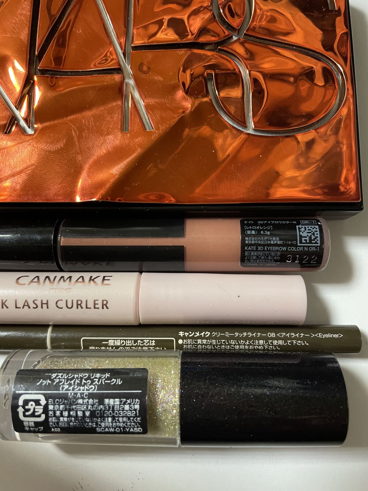 3DアイブロウカラーN/KATE/眉マスカラを使ったクチコミ（2枚目）