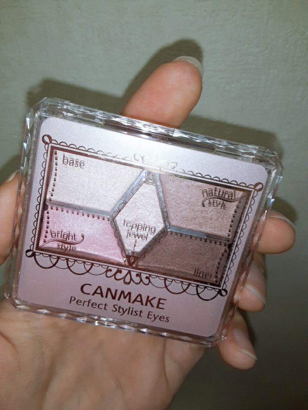 【旧品】パーフェクトスタイリストアイズ/キャンメイク/アイシャドウパレットを使ったクチコミ（1枚目）