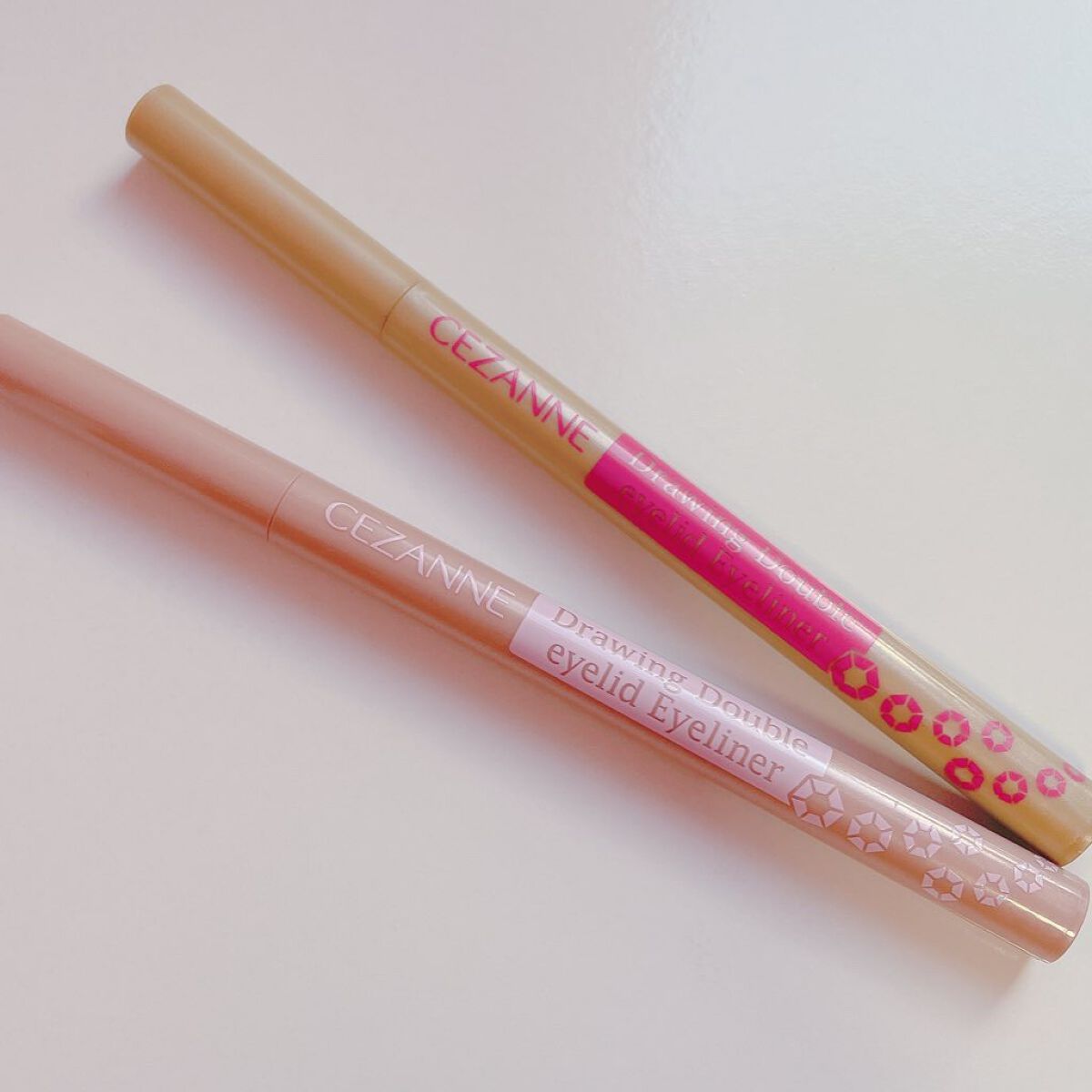 描くふたえアイライナー/CEZANNE/リキッドアイライナーを使ったクチコミ(2枚目)