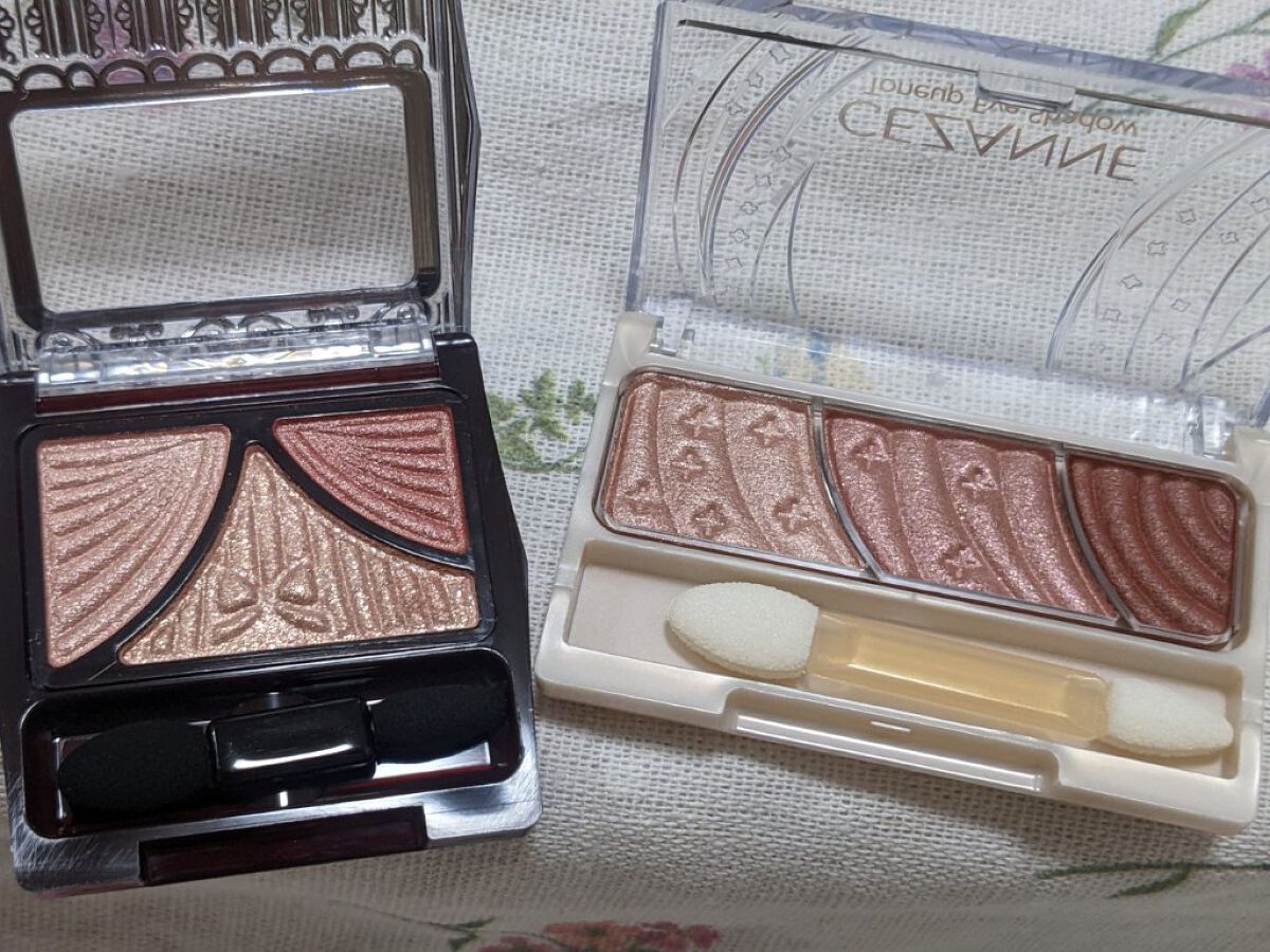 ジューシーピュアアイズ/キャンメイク/アイシャドウパレットを使ったクチコミ（2枚目）