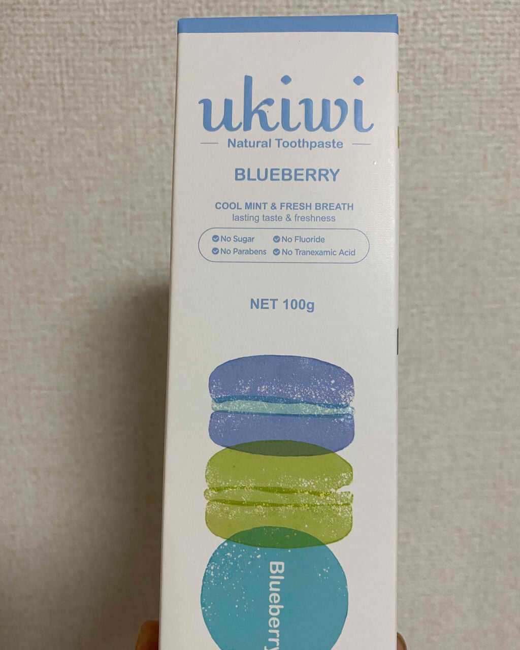 ナチュラルマカロントゥースペースト/ukiwi/歯磨き粉を使ったクチコミ(1枚目)