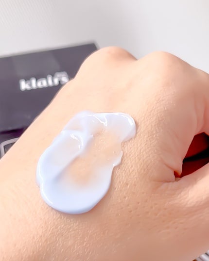 ミッドナイトブルーカーミングクリーム/Klairs/フェイスクリームを使ったクチコミ(4枚目)