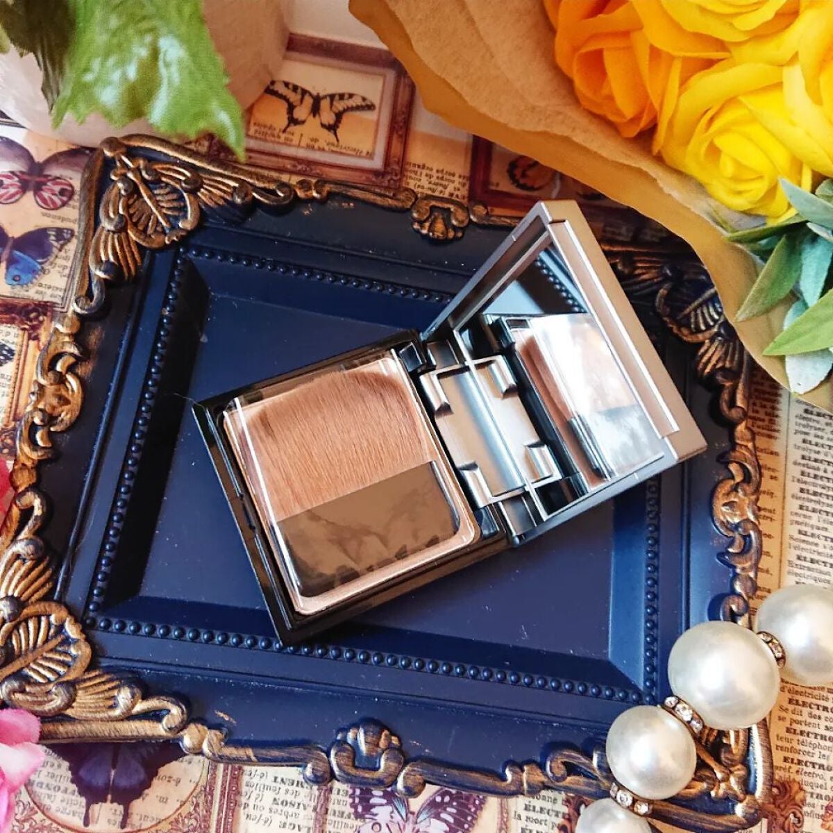 &be ルミナイジングパウダー/&be/パウダーハイライトを使ったクチコミ(4枚目)