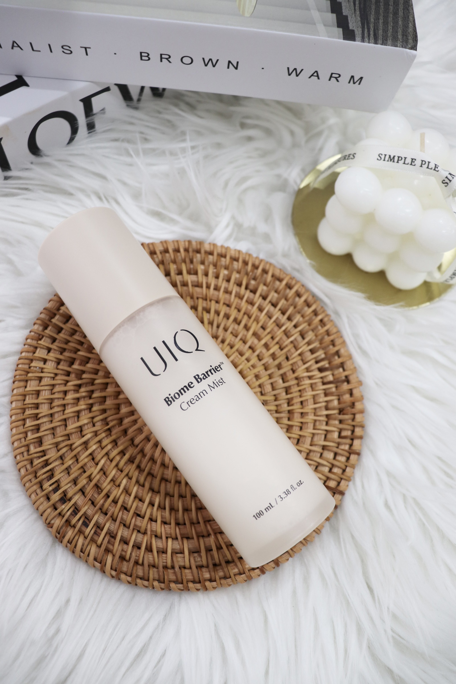 バイオームバリア クリームミスト/UIQ/ミスト状化粧水を使ったクチコミ（1枚目）