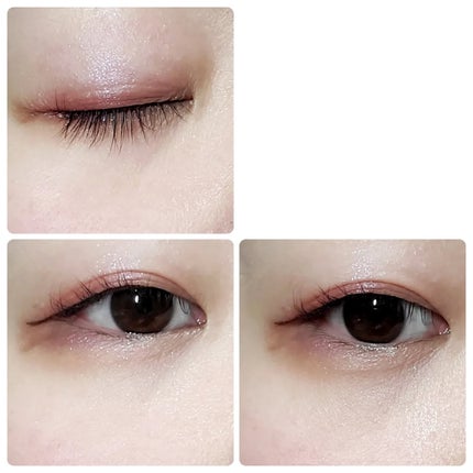 ちなこ on LIPS 「めちゃくちゃ発色がいい赤&紫系パレットです!ラメもきらきらで可..」(4枚目)