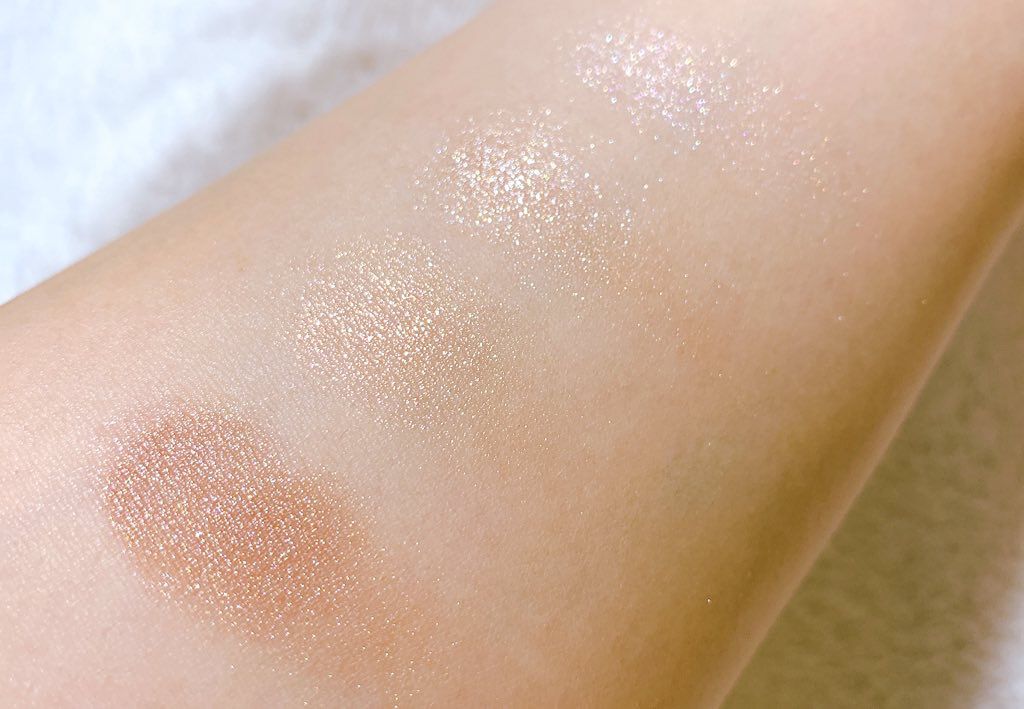 ピンク グロウ リュクス アイシャドウ パレット/BOBBI BROWN/アイシャドウパレットを使ったクチコミ（2枚目）