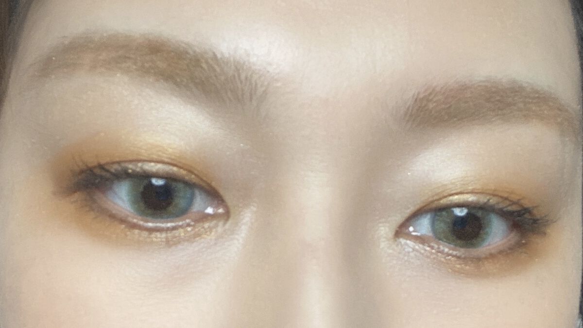 エレガンス ラズル スターアイカラー S02 Golden Knights/エレガンス ラズル /単色アイシャドウを使ったクチコミ（2枚目）