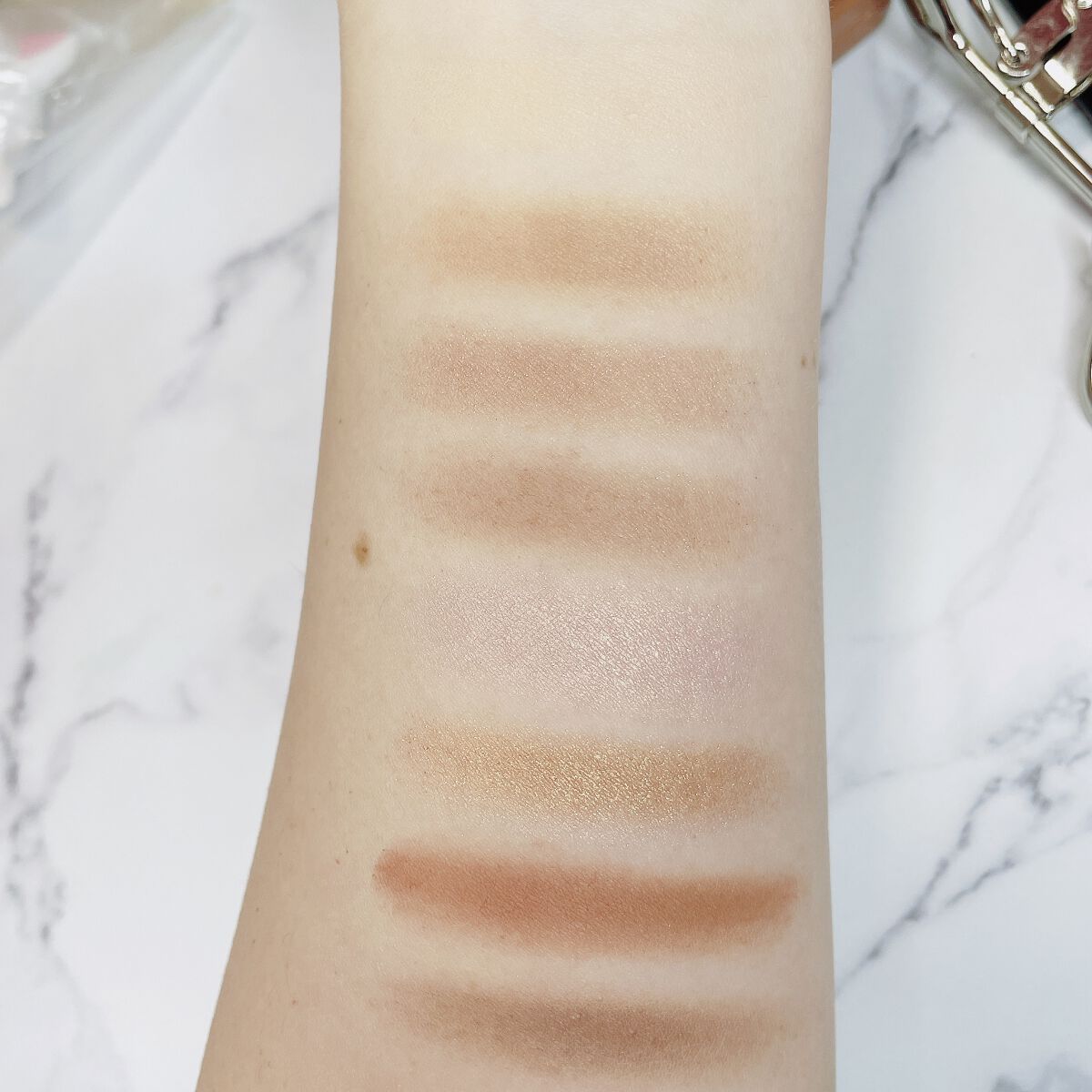 ユー アー ソー ホット ホット ココア アイシャドウ パレット/Too Faced/アイシャドウパレットを使ったクチコミ（3枚目）