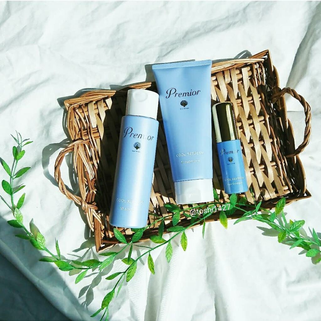 プレミオール シャンプー／トリートメント クールリフレッシュ トリートメント/ラサーナ/市販シャンプーを使ったクチコミ（1枚目）