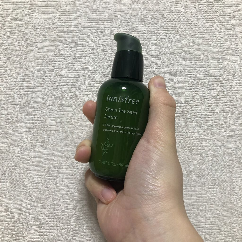 グリーンティーシード セラム/innisfree/美容液を使ったクチコミ（1枚目）