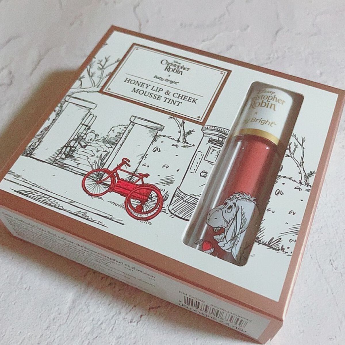 ハニーリップ＆チーク ムースティント/BabyBright/リップティントを使ったクチコミ（1枚目）