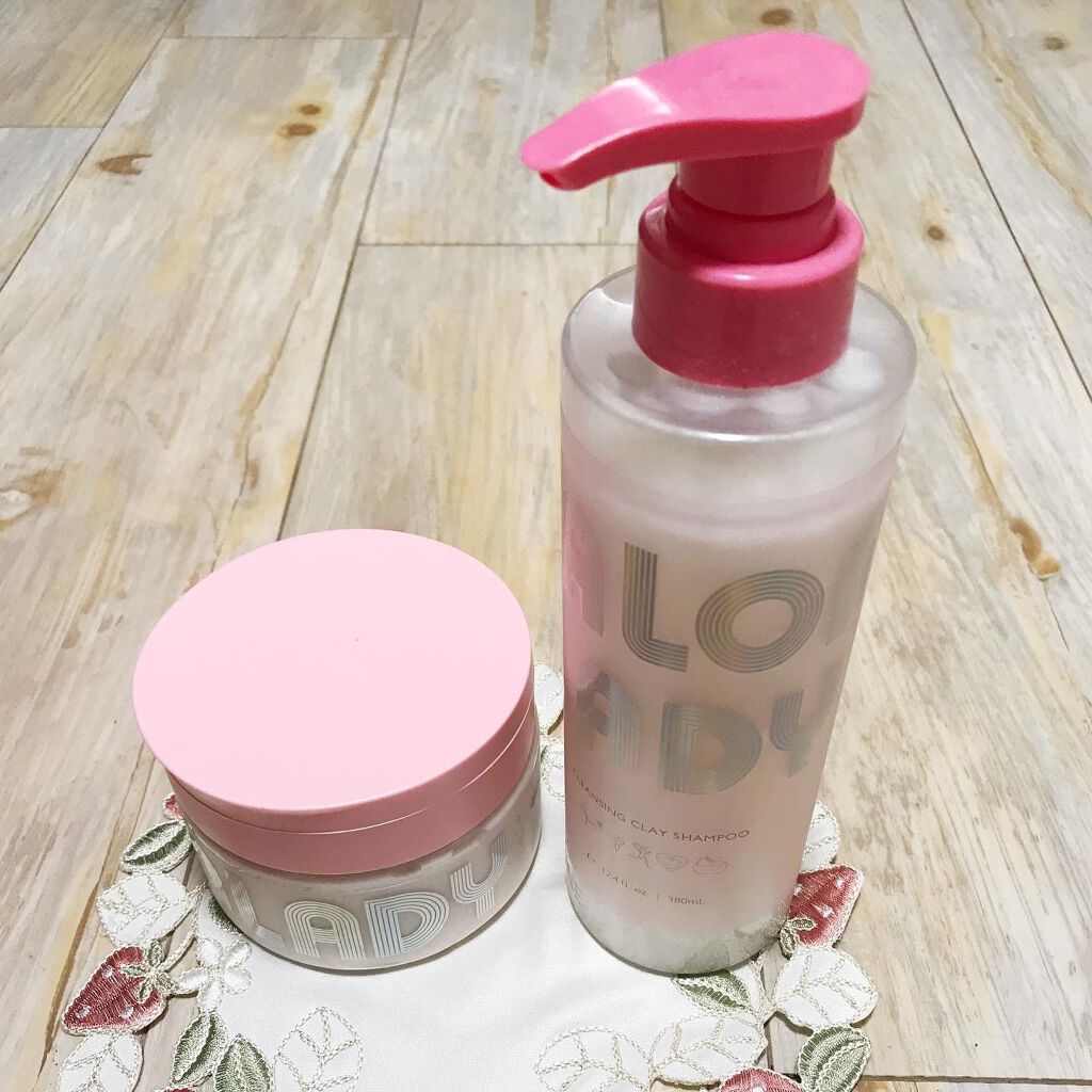 サロンレディ クレンジングクレイシャンプー クレイヘアマスク(40g)/SALON LADY/市販シャンプーを使ったクチコミ（1枚目）