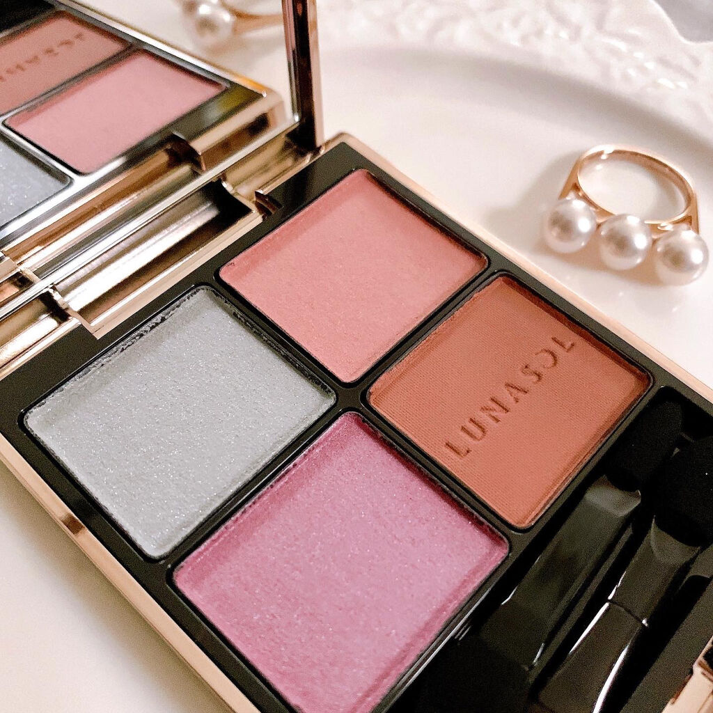 アイカラーレーション/LUNASOL/アイシャドウパレットを使ったクチコミ（2枚目）