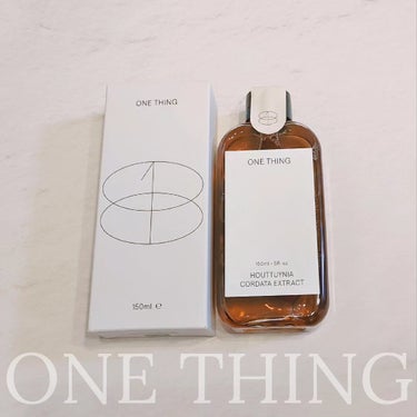 ドクダミ化粧水/ONE THING/化粧水を使ったクチコミ（2枚目）