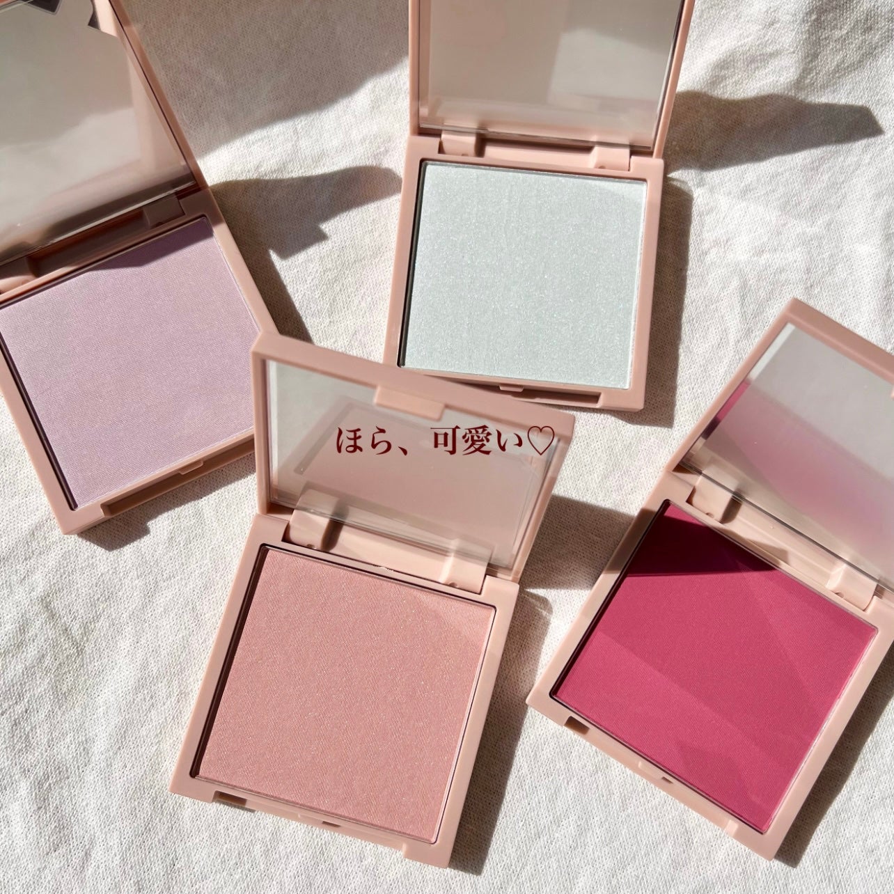 チャンユカ on LIPS 「〖イロアソビ限定チーク🍑〗透明感爆発&大人っぽカラーの4色♡@..」(2枚目)