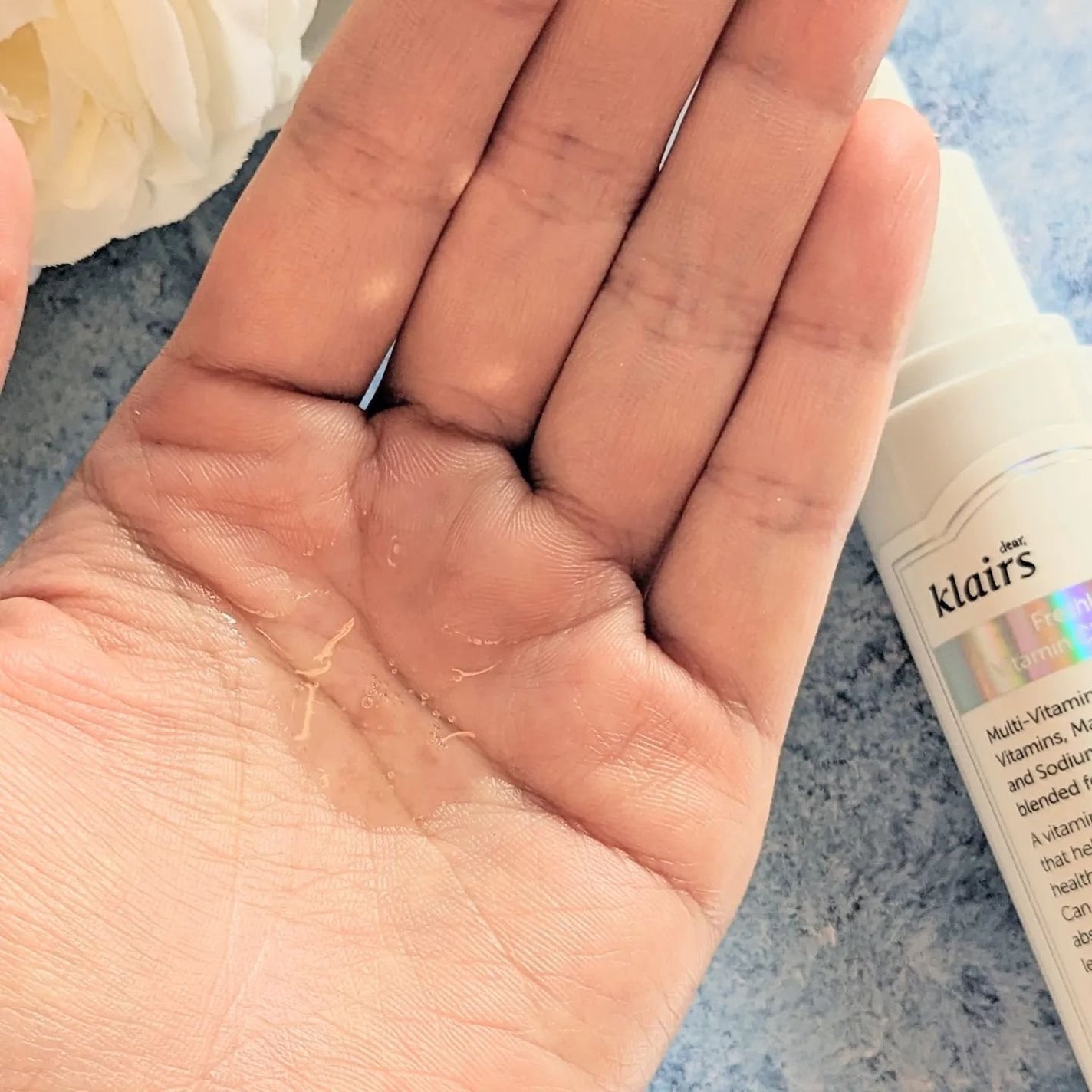 フレッシュリージュースドビタミンチャージングセラム(30ml)/Klairs/美容液を使ったクチコミ(3枚目)