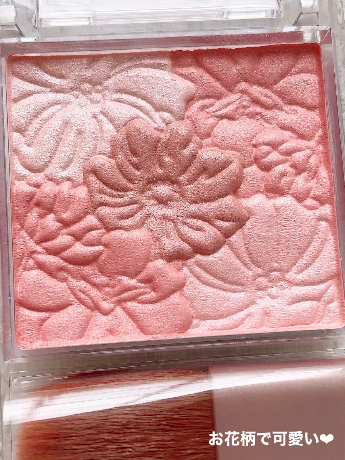 グロウフルールチークス/キャンメイク/パウダーチークを使ったクチコミ（3枚目）