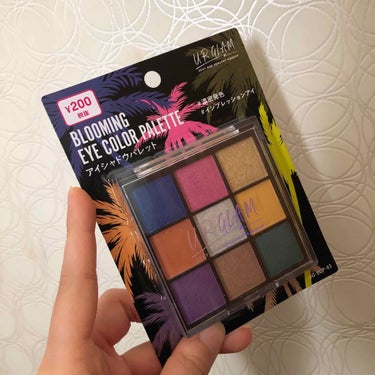 UR GLAM　BLOOMING EYE COLOR PALETTE/U R GLAM/パウダーアイシャドウを使ったクチコミ（1枚目）