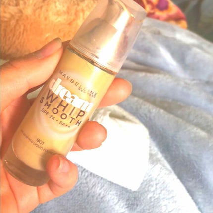 ドリームホイップ スムース リキッド/MAYBELLINE NEW YORK/リキッドファンデーションを使ったクチコミ(1枚目)