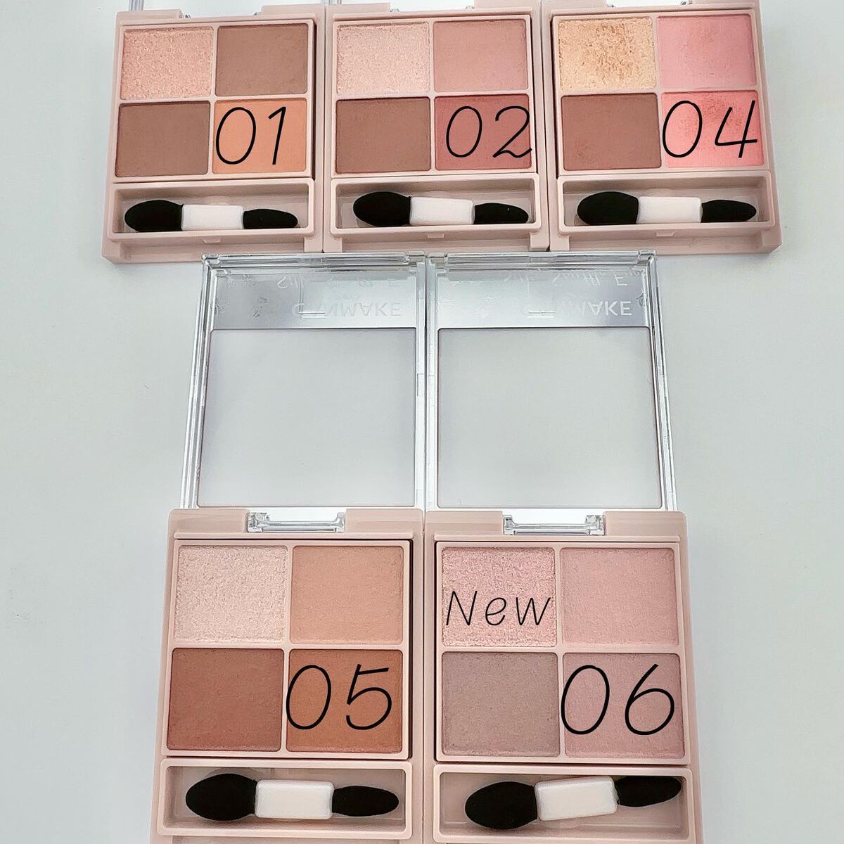 シルキースフレアイズ（マットタイプ）/キャンメイク/アイシャドウパレットを使ったクチコミ（2枚目）