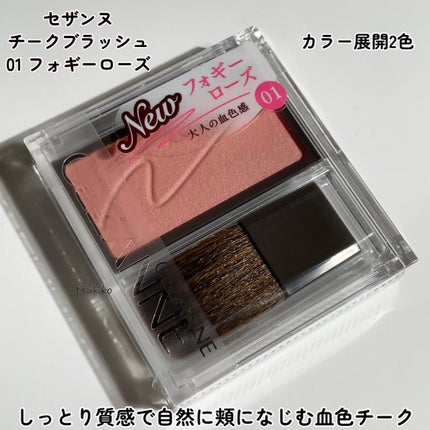 チークブラッシュ/CEZANNE/パウダーチークを使ったクチコミ(2枚目)