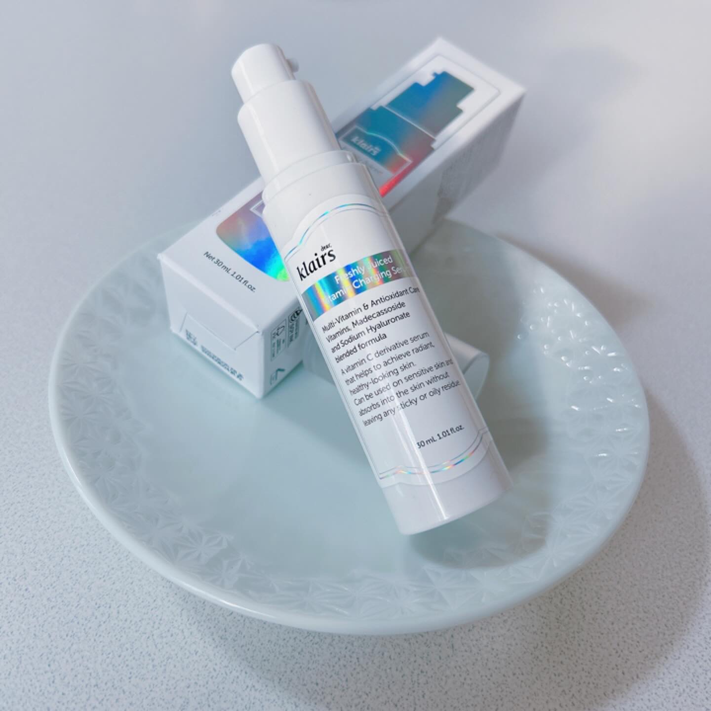 フレッシュリージュースドビタミンチャージングセラム(30ml)/Klairs/美容液を使ったクチコミ（3枚目）