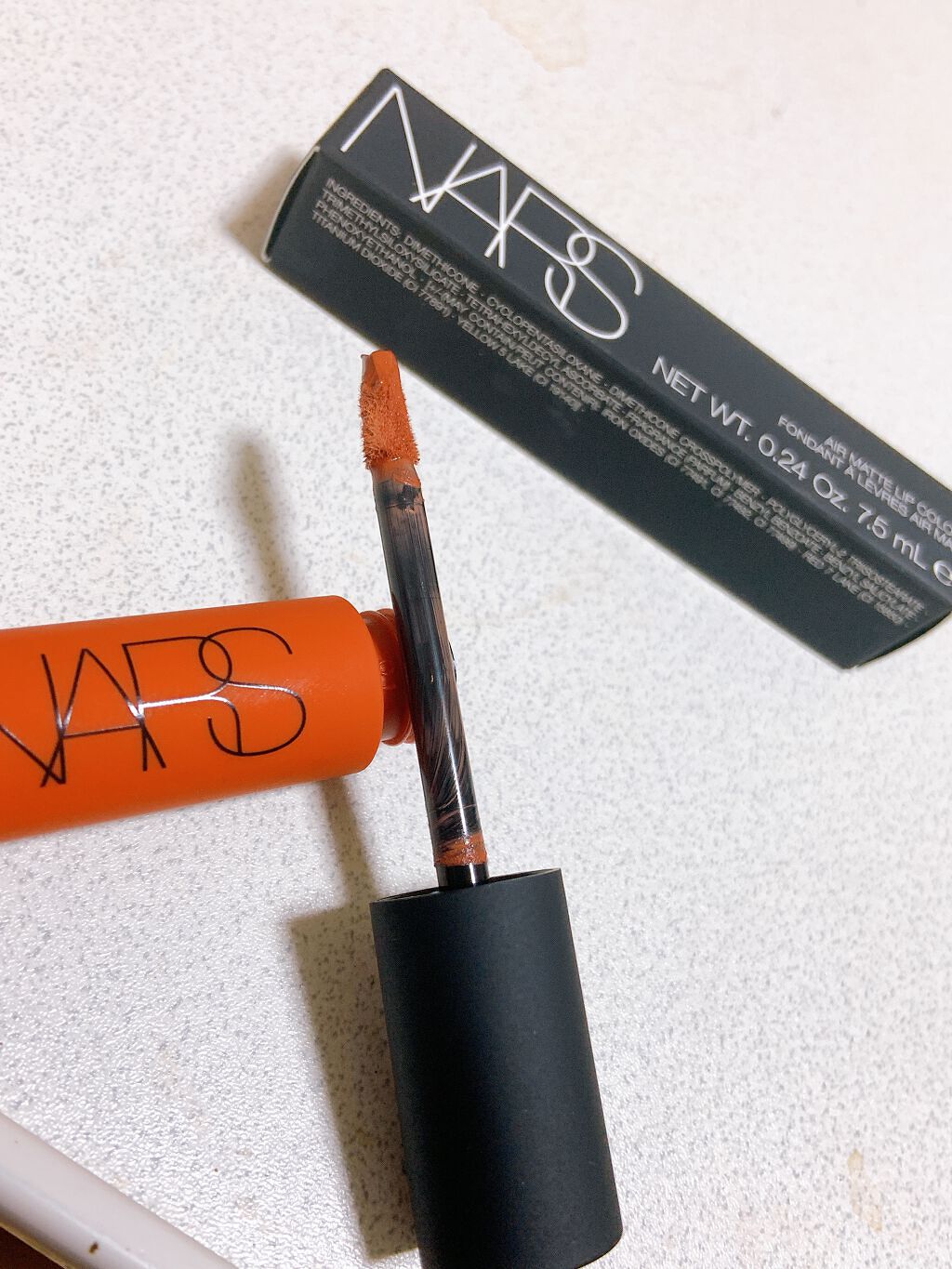 エアーマット リップカラー/NARS/口紅を使ったクチコミ(2枚目)