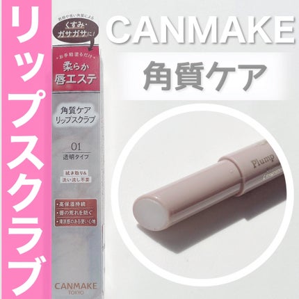 プランプリップケアスクラブ/キャンメイク/リップスクラブを使ったクチコミ(1枚目)