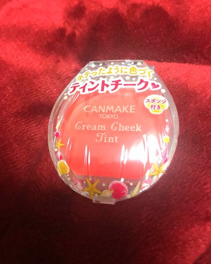 クリームチーク ティント 05 オレンジピューレ/キャンメイク/ジェル・クリームチークを使ったクチコミ(1枚目)