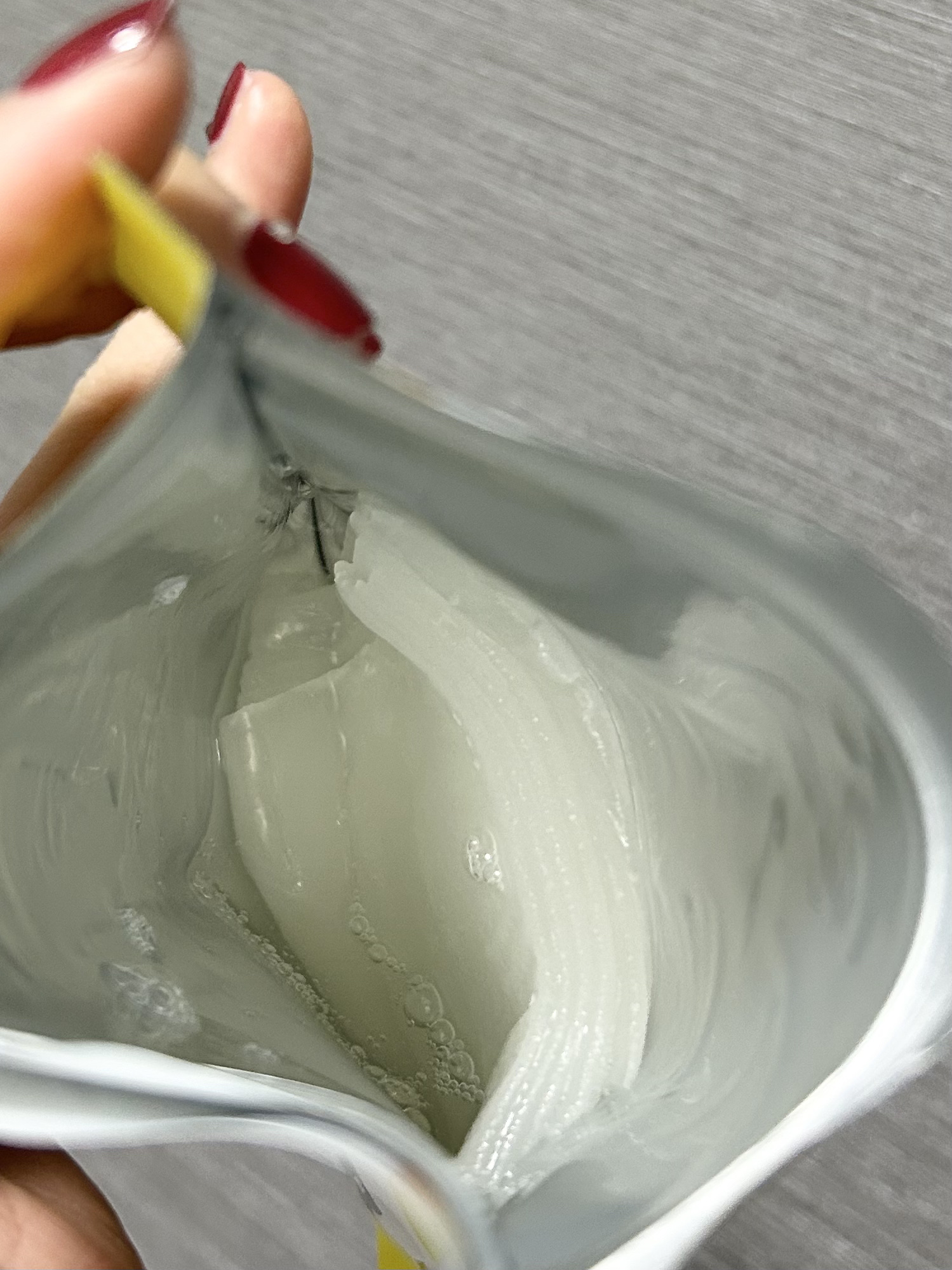 パーフェクトバランシング ビタミンゼリーマスク/ネイチャーリパブリック/シートマスク・パックを使ったクチコミ（2枚目）