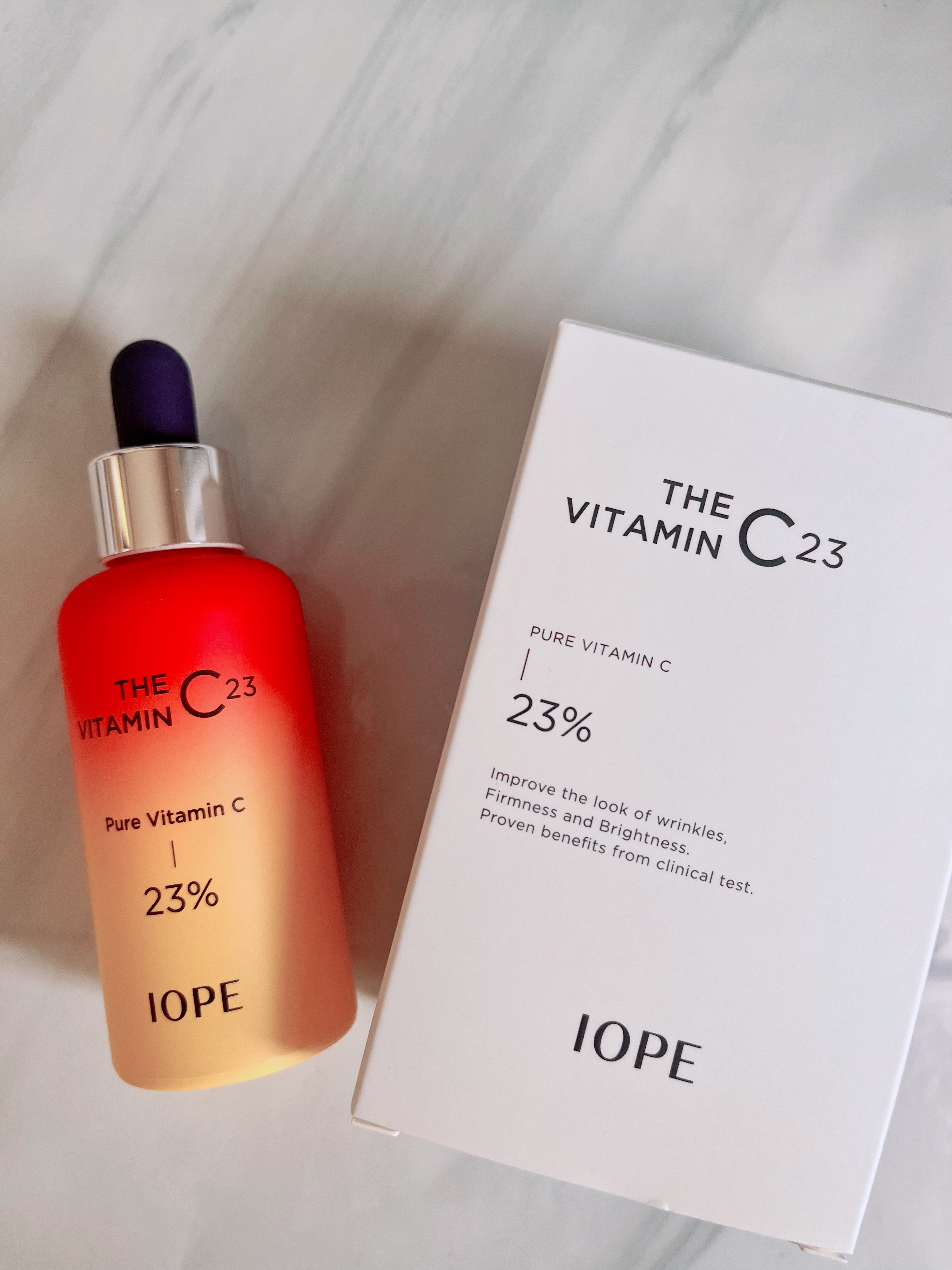 ザビタミンC23/IOPE/美容液を使ったクチコミ（1枚目）