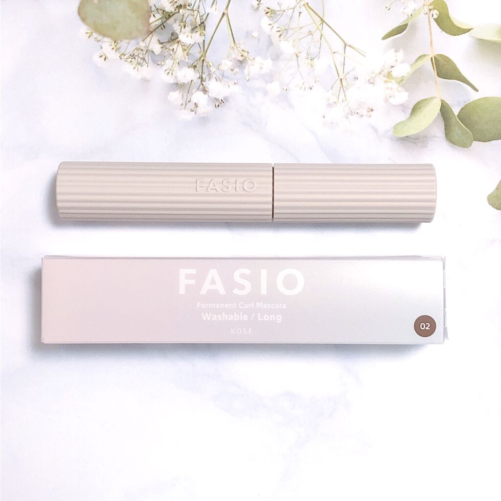 パーマネントカール マスカラ F（ロング） 02 ブラウン/FASIO/マスカラを使ったクチコミ（1枚目）