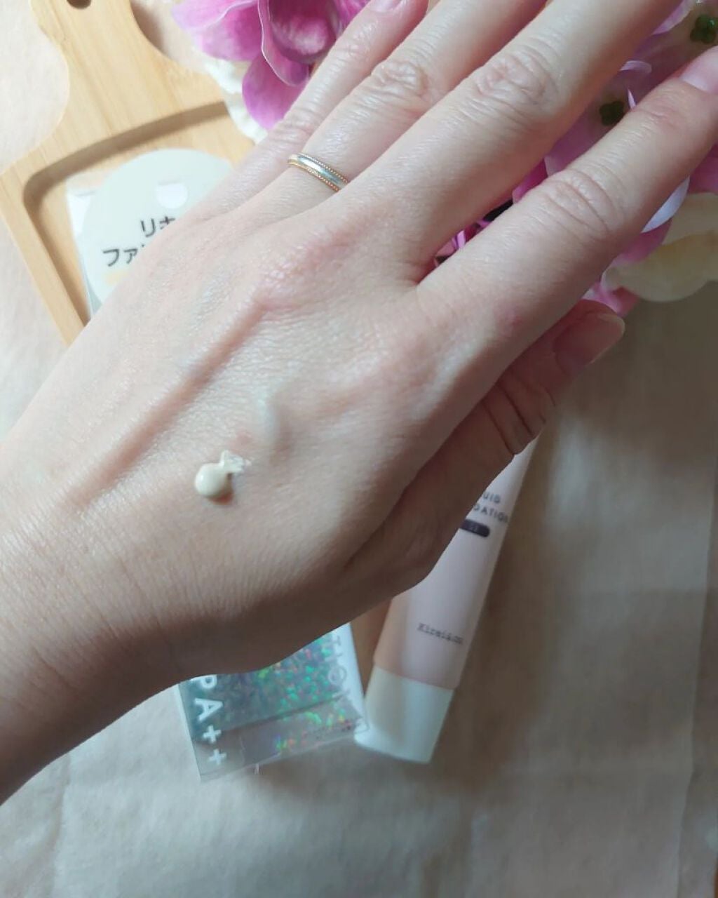 リキッドファンデーション/Kirei&co./リキッドファンデーションを使ったクチコミ(4枚目)