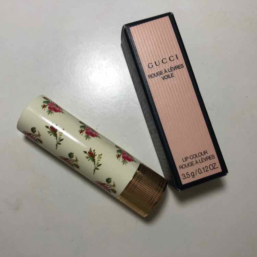 グッチ ルージュ ア レーヴル ヴォワル/GUCCI beauty/口紅を使ったクチコミ(2枚目)