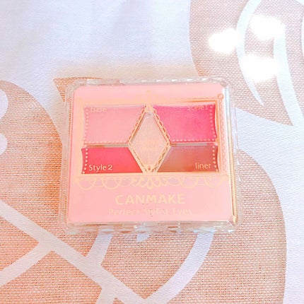 【旧品】パーフェクトスタイリストアイズ/キャンメイク/アイシャドウパレットを使ったクチコミ(1枚目)