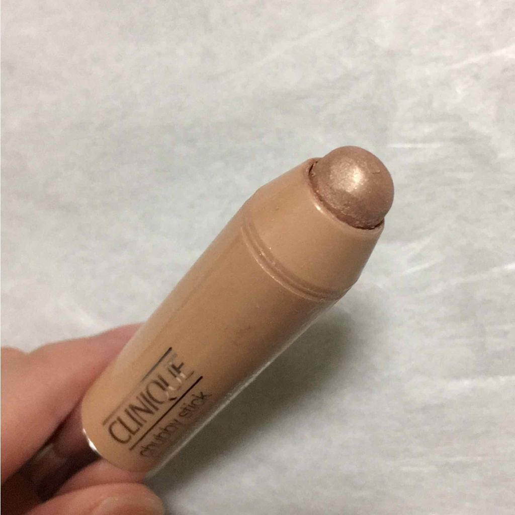 チャビー スティック シャドウ ティント フォー アイ/CLINIQUE/スティックアイシャドウを使ったクチコミ（2枚目）