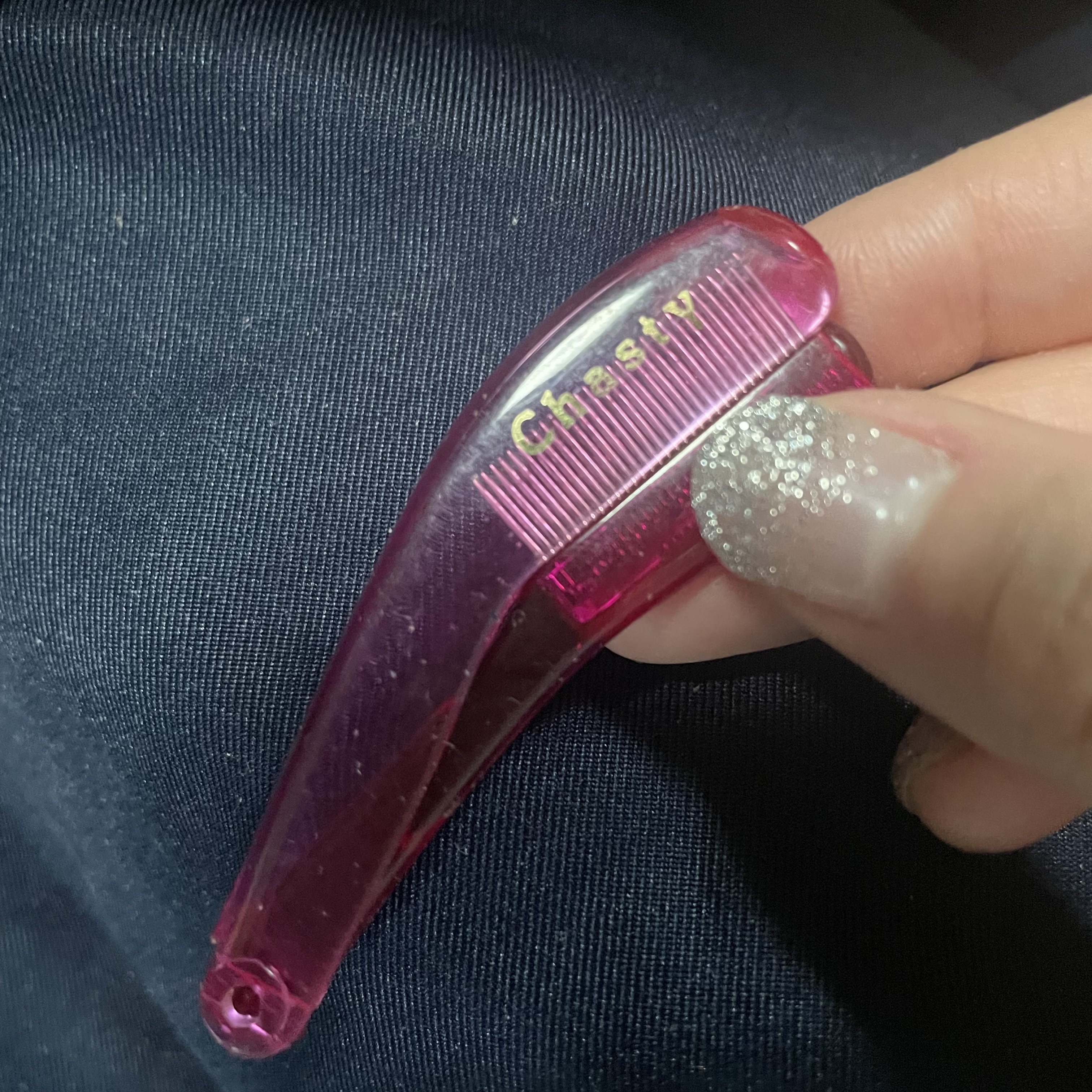 マスカラコーム メタルN（ナチュラル）/チャスティ/その他化粧小物を使ったクチコミ（1枚目）