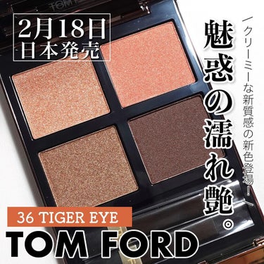 アイ カラー クォード C /TOM FORD BEAUTY/パウダーアイシャドウを使ったクチコミ（1枚目）