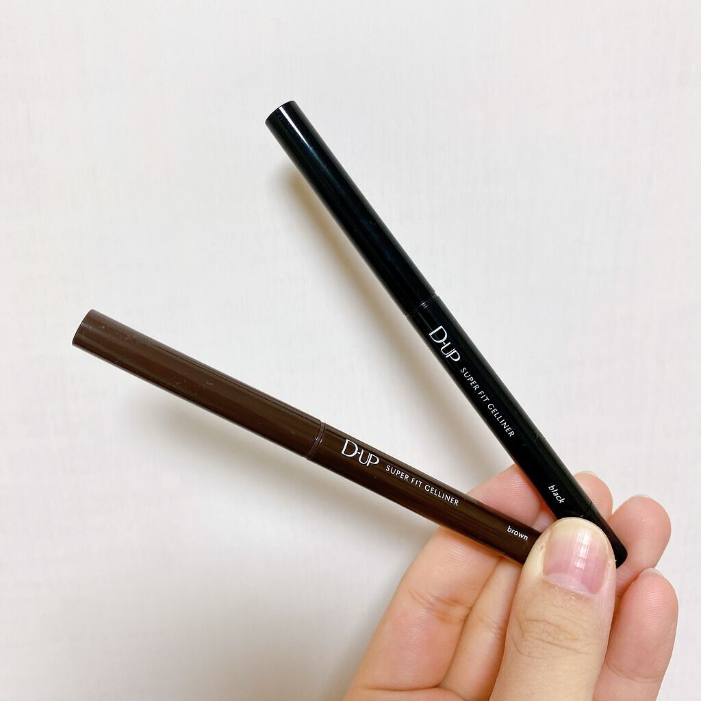 スーパーフィットジェルライナー/D-UP/ジェルアイライナーを使ったクチコミ(1枚目)